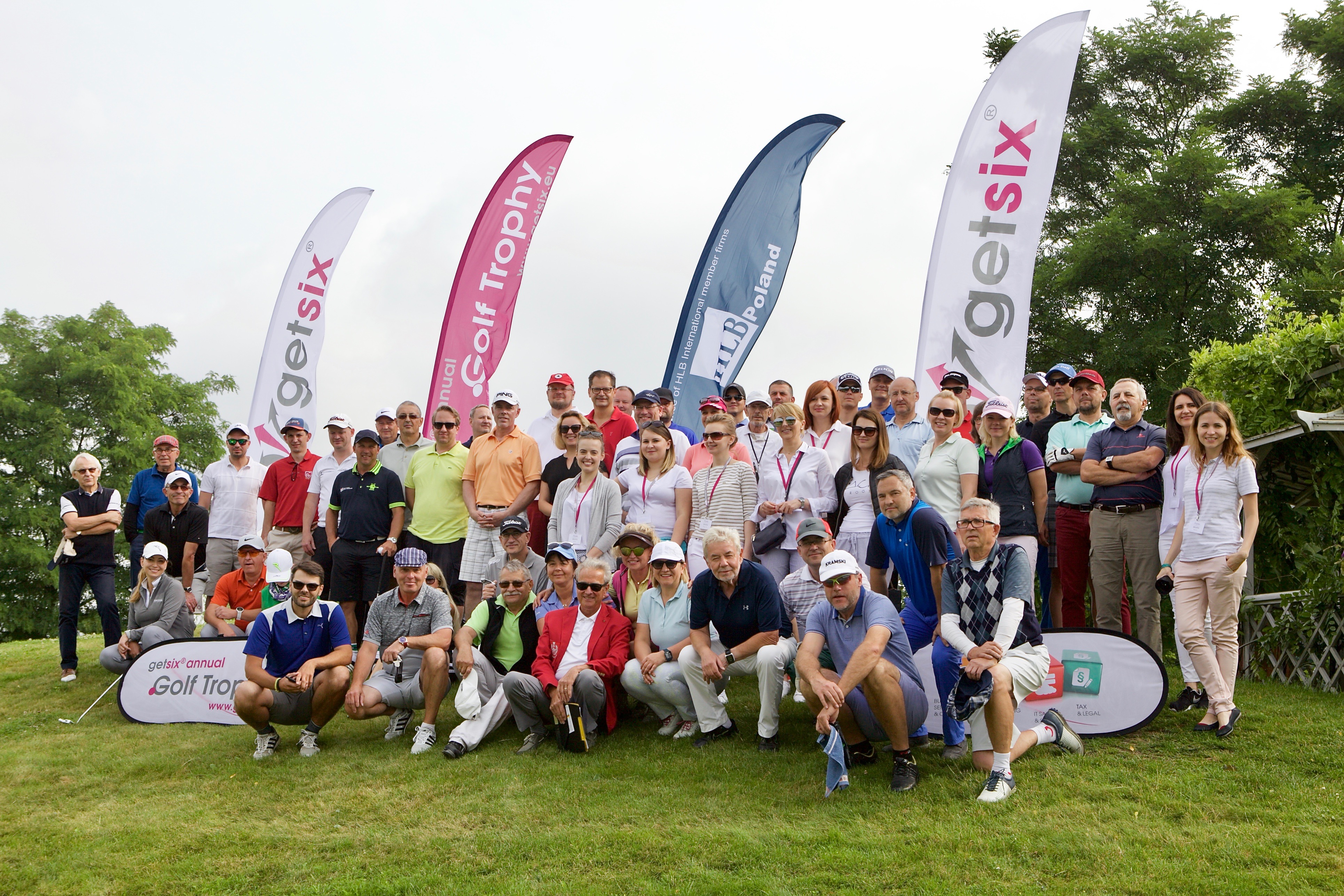 Attendees of getsix® Golf Trophy 2017