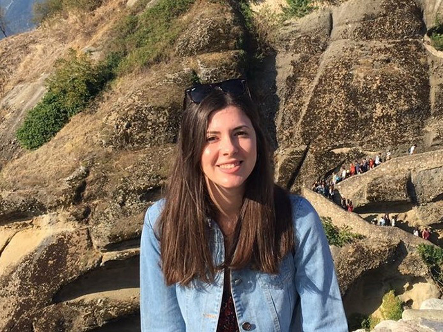 Ms. Siourtou Vasiliki from the ERASMUS exchange programme