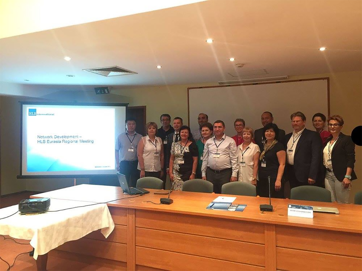 Mrs. Monika Martynkiewicz Frank and Mr. Claus Frank attending the HLB International Eurasia Regional Conference