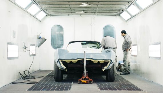 Car in the garage