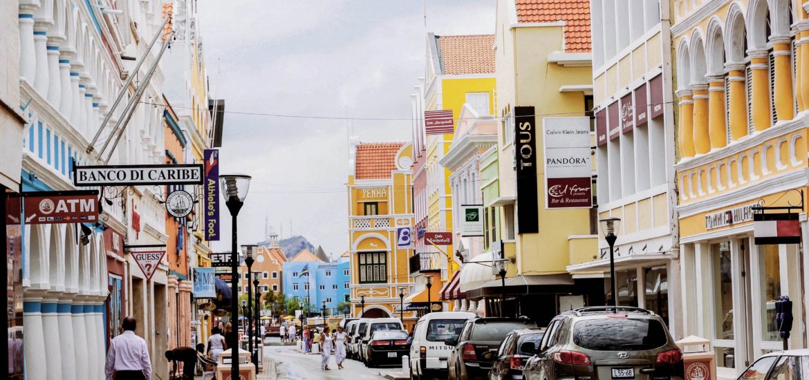 A street in Curacao