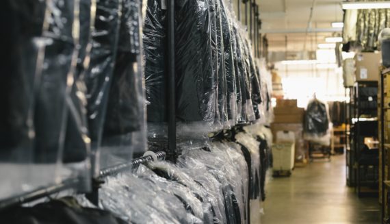 Clothing warehouse