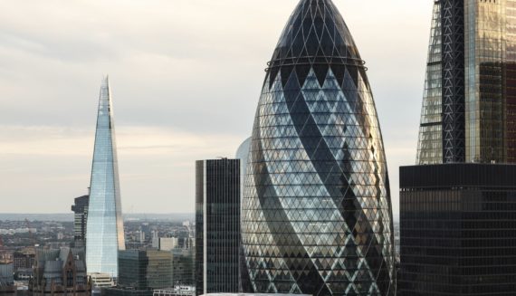 Gherking from the Sky Garden in London