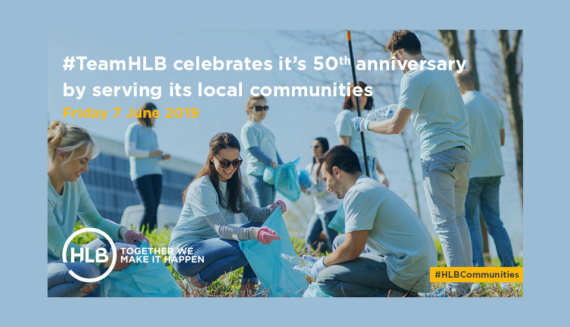 #TeamHLB celebrates it's 50th anniversary by serving its local communities