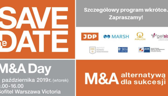 Save the date M&A Day Invitation