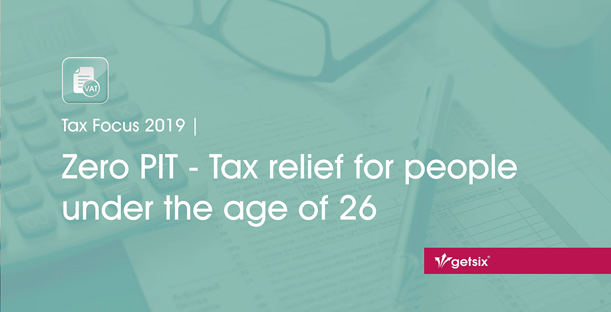 Zero PIT - Tax relief for people under the age of 26