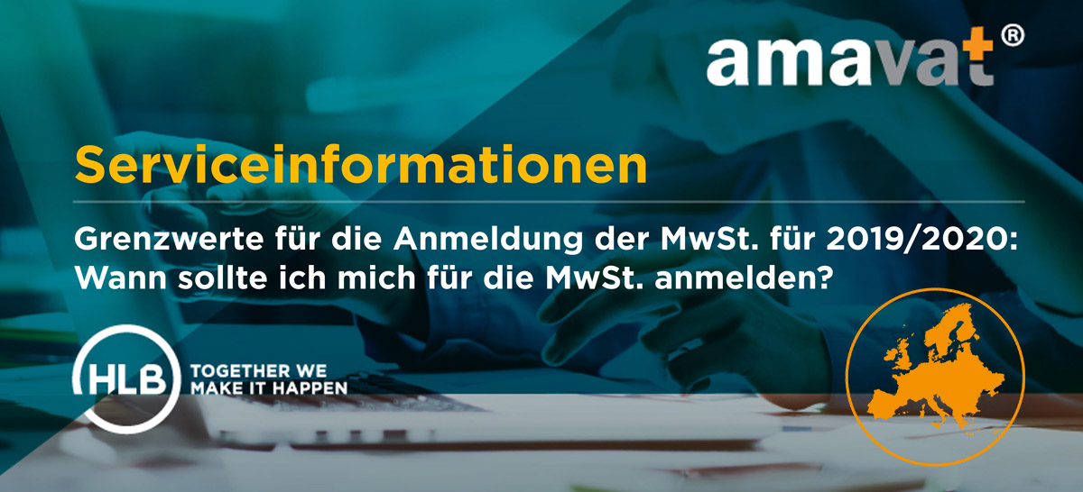 Grenzwerte für die Anmeldung der MwSt. für 2019/2020: Wann sollte ich mich für die MwSt. anmelden?