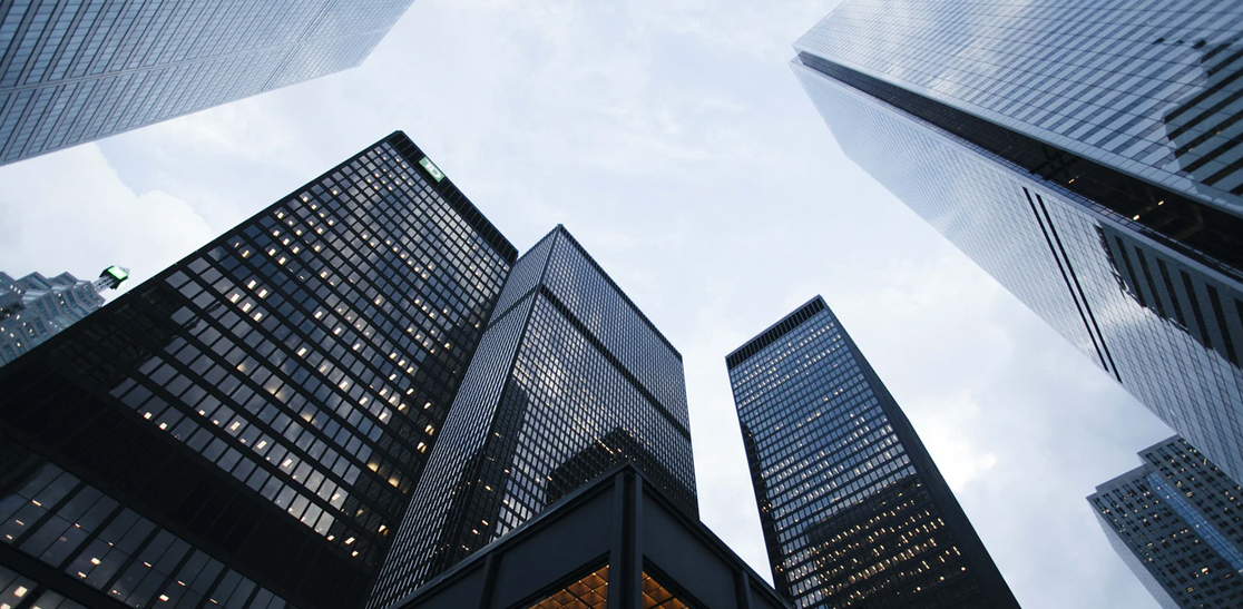 Modern buildings
