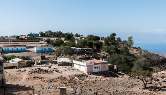 View of hill station Arta City, Djibouti