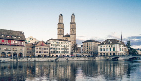 The Grossmünster in Zurich