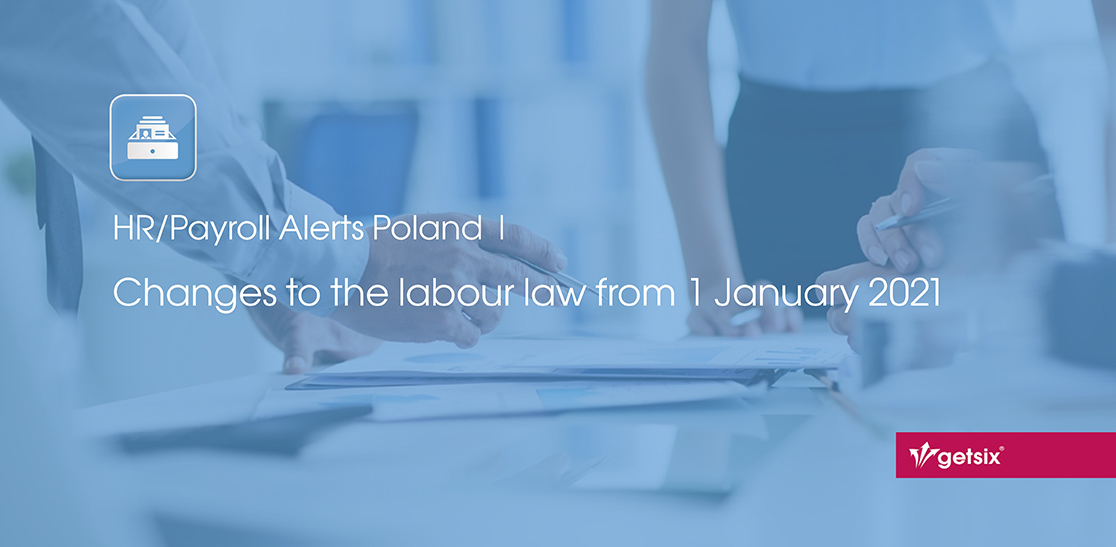 Changes to the Polish labour law from 1 January 2021