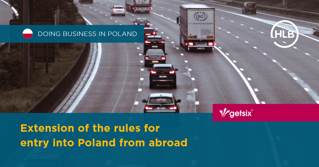 Extension of the rules for entry into Poland from abroad