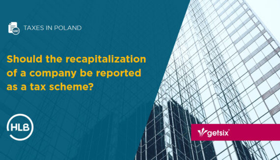 Should the recapitalization of a company be reported as a tax scheme?