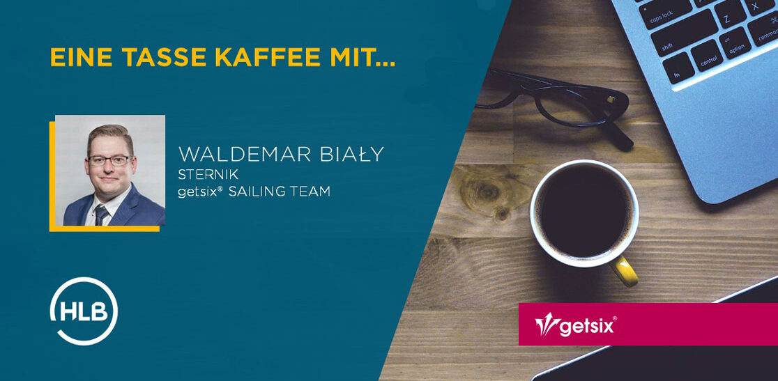"Eine Tasse Kaffee mit ..." - Waldemar Biały, Steuermann des getsix®- Segelteams bei der Regatta der Omega-Klasse