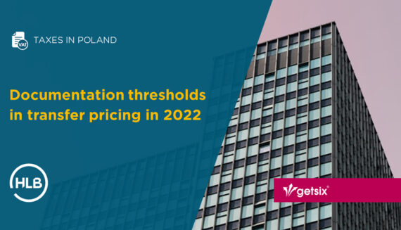 Documentation thresholds in transfer pricing in 2022