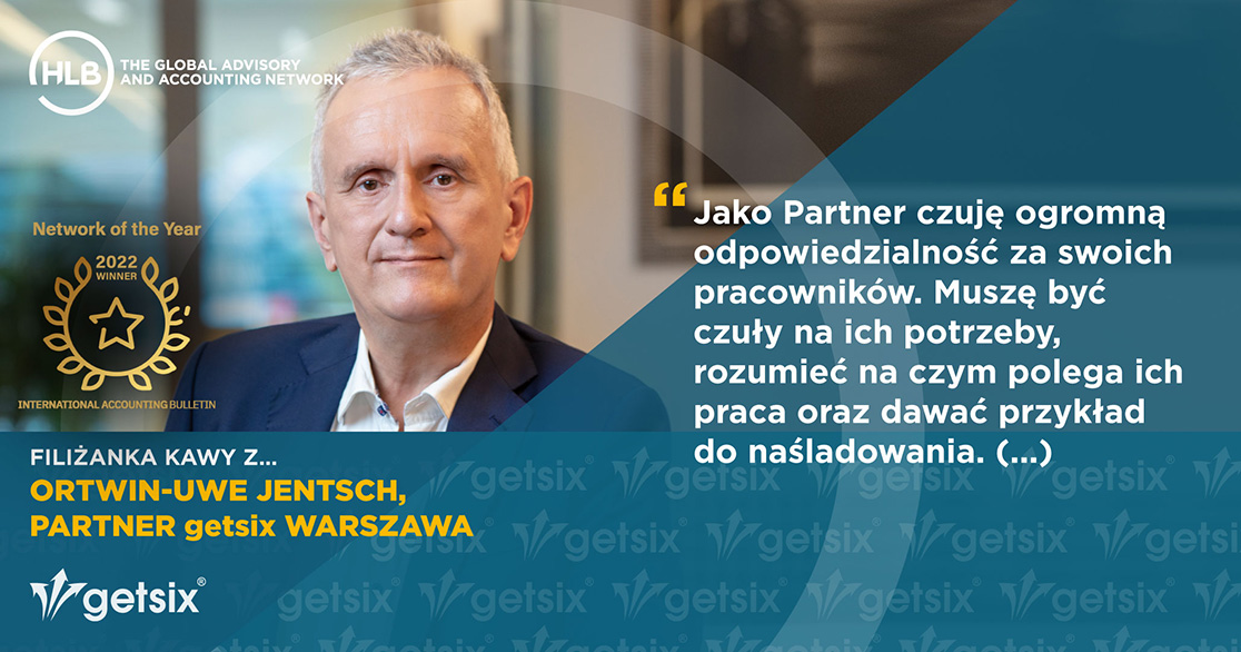 Ortwin-Uwe Jentsch, partner getsix Warszawa