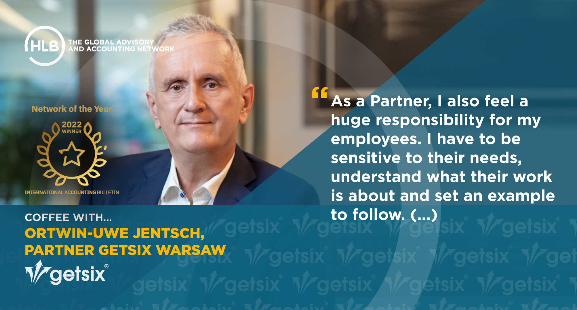 Ortwin-Uwe Jentsch, partner getsix Warsaw