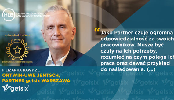 Ortwin-Uwe Jentsch, partner getsix Warszawa