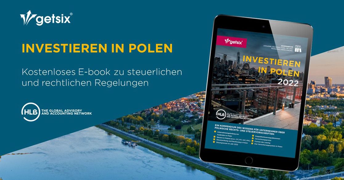 Investieren in Polen 2022: Kostenloses E-Book über steuerliche und rechtliche Regelungen