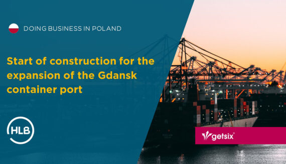 Start of construction for the expansion of the Gdansk container port