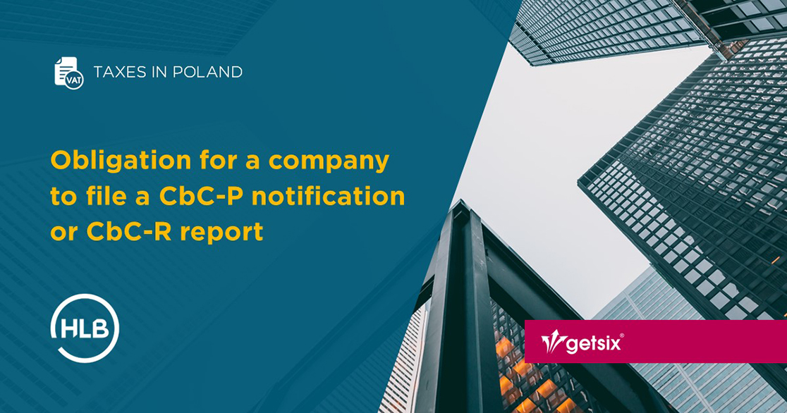 Obligation for a company to file a CbC-P notification or CbC-R report