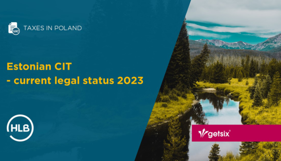 Estonian CIT - current legal status 2023
