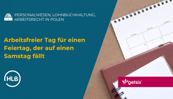 Arbeitsfreier Tag für einen Feiertag in Polen, der auf einen Samstag fällt