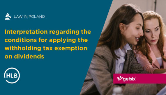 Interpretation regarding the conditions for applying the withholding tax exemption on dividends