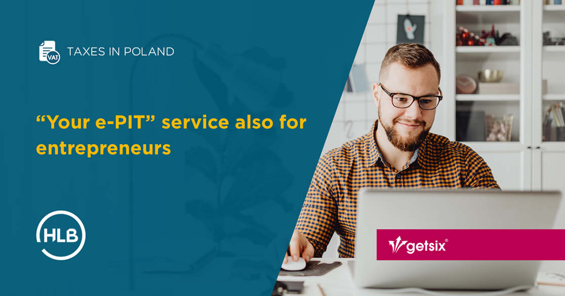 “Your e-PIT” service also for entrepreneurs 