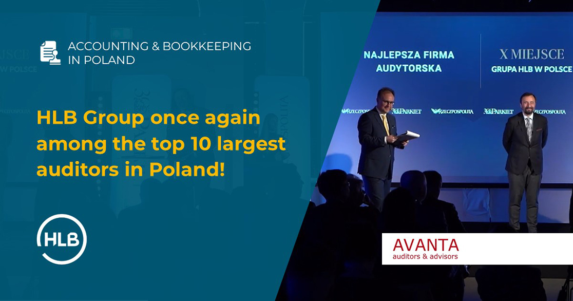 HLB Group once again among the top 10 largest auditors in Poland!