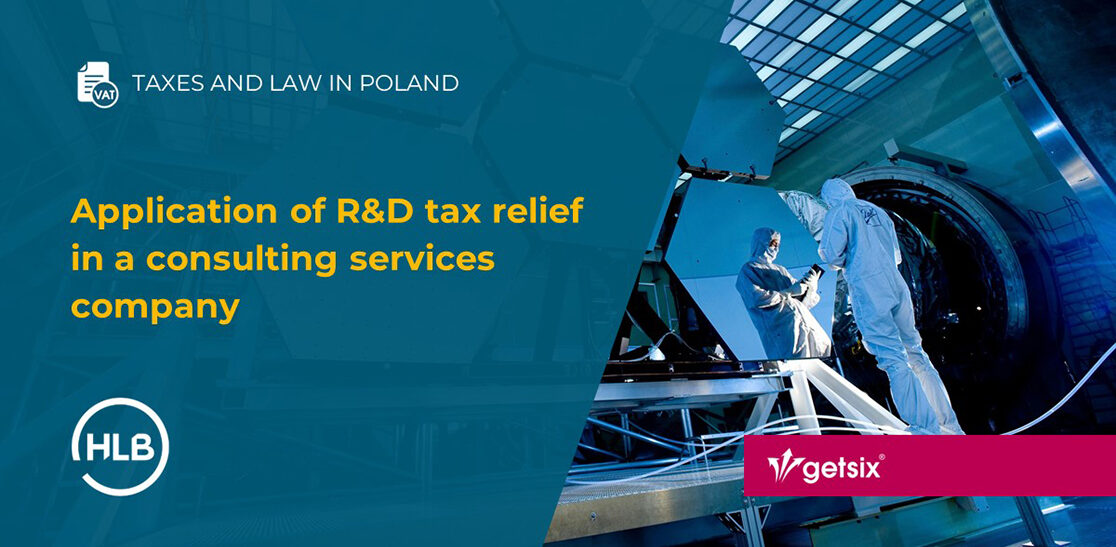 Application of R&D tax relief in a consulting services company