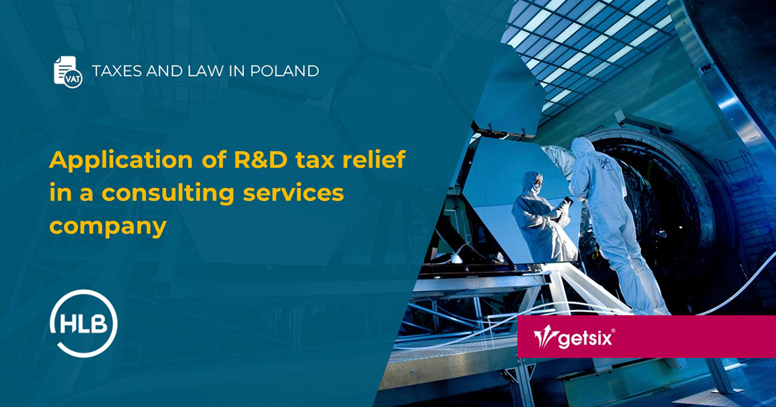 Application of R&D tax relief in a consulting services company