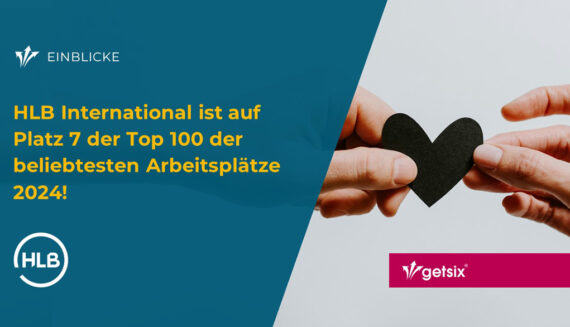 HLB International ist auf Platz 7 der Top 100 der beliebtesten Arbeitsplaetze 2024