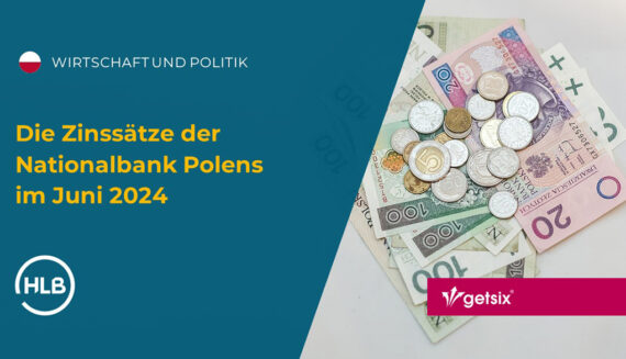 Die Zinssaetze der Nationalbank Polens im Juni 2024