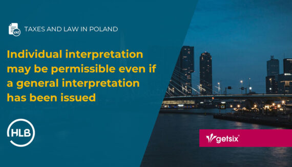 Individual interpretation may be permissible even if a general interpretation has been issued