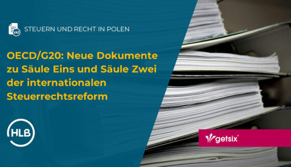 OECD/G20: Neue Papiere zur internationalen Steuerreform