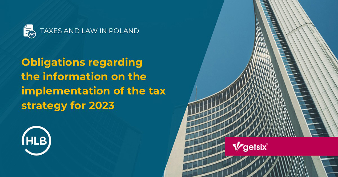 Obligations regarding the information on the implementation of the tax strategy for 2023