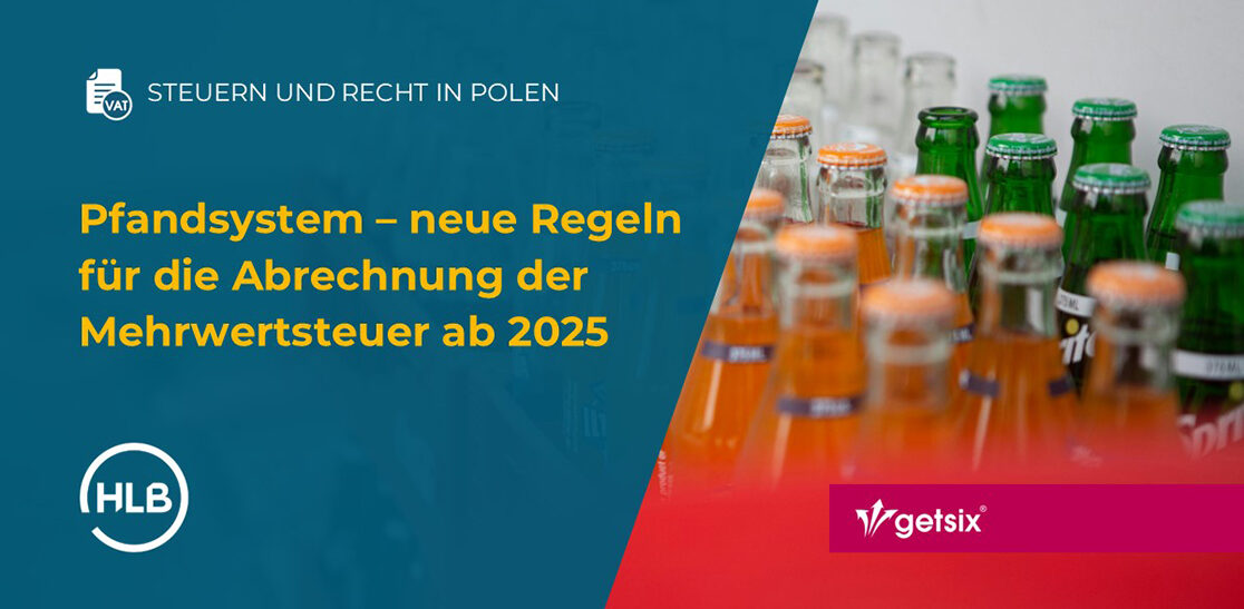 Pfandsystem - neue Regeln für die MwSt-Abrechnung ab 2025