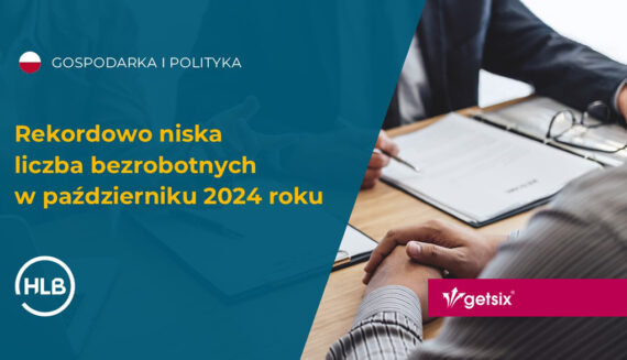 Rekordowo niska liczba bezrobotnych w październiku 2024 roku