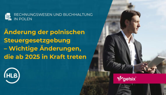 Änderung der Steuergesetzgebung – Änderungen, die ab 2025