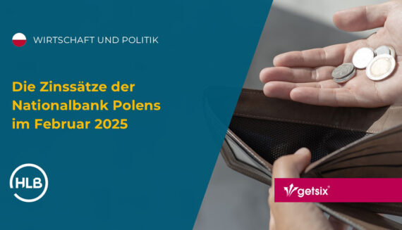 Die Zinssätze der Nationalbank Polens im Februar 2025