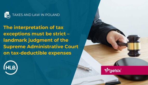 The interpretation of tax exceptions must be strict – landmark judgment of the Supreme Administrative Court on tax-deductible expenses