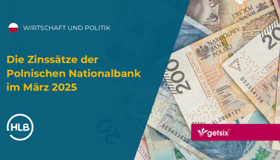 Die Zinssätze der Polnischen Nationalbank im März 2025