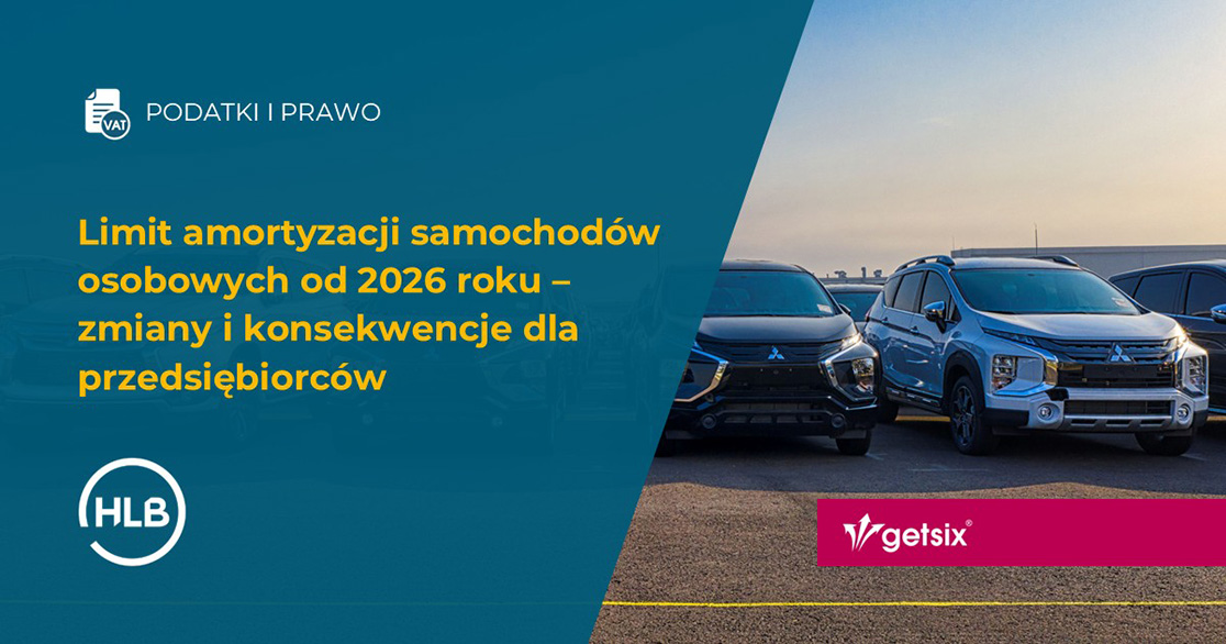 Limit amortyzacji samochodów osobowych od 2026 roku – zmiany i konsekwencje dla przedsiębiorców