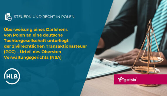 PCC-Steuer auf grenzüberschreitende Darlehen aus Polen