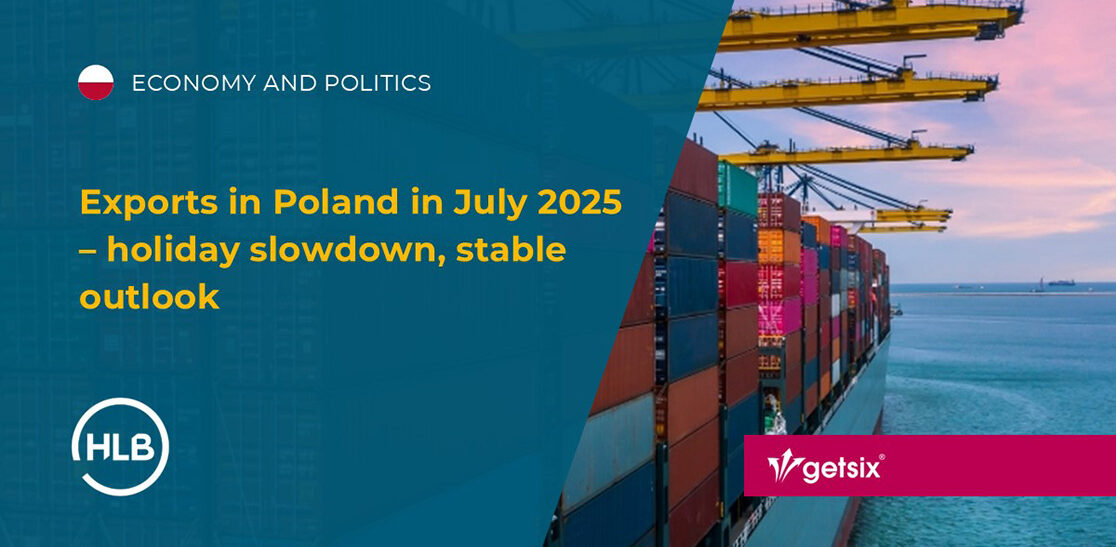 Exports in Poland in July 2025 – holiday slowdown, stable outlook