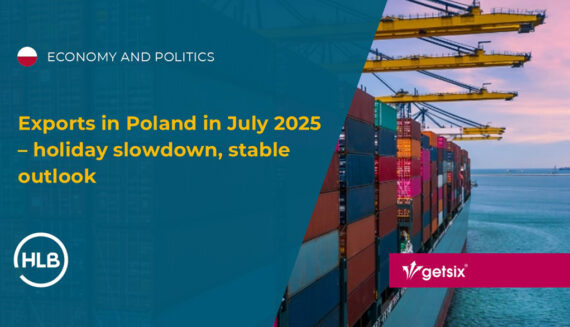 Exports in Poland in July 2025 – holiday slowdown, stable outlook