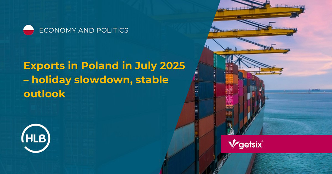 Exports in Poland in July 2025 – holiday slowdown, stable outlook