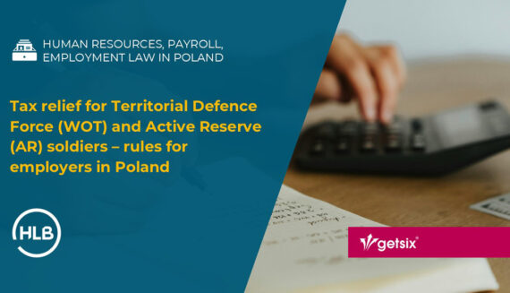 Tax relief for Territorial Defence Force (WOT) and Active Reserve (AR) soldiers – rules for employers in Poland