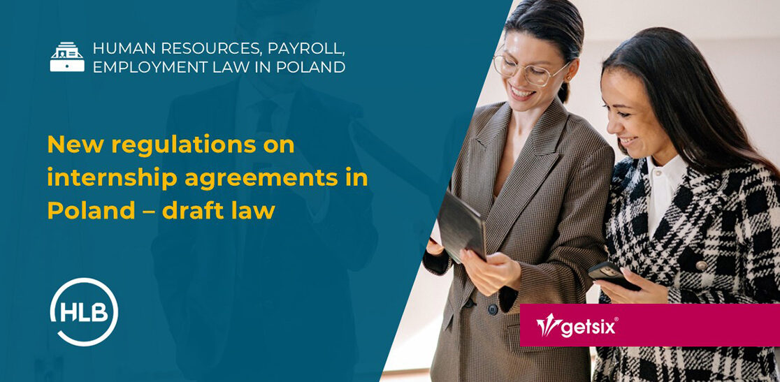 New regulations on internship agreements in Poland – draft law